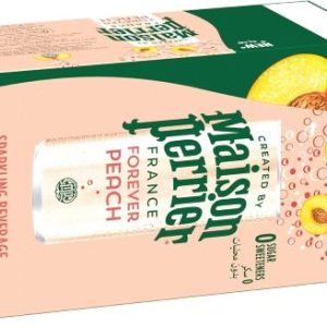Perrier Maison Forever Peach Slim Can 250ml x 10 cans