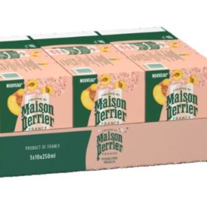 Perrier Maison Forever Peach Slim Can 250ml x 30 cans