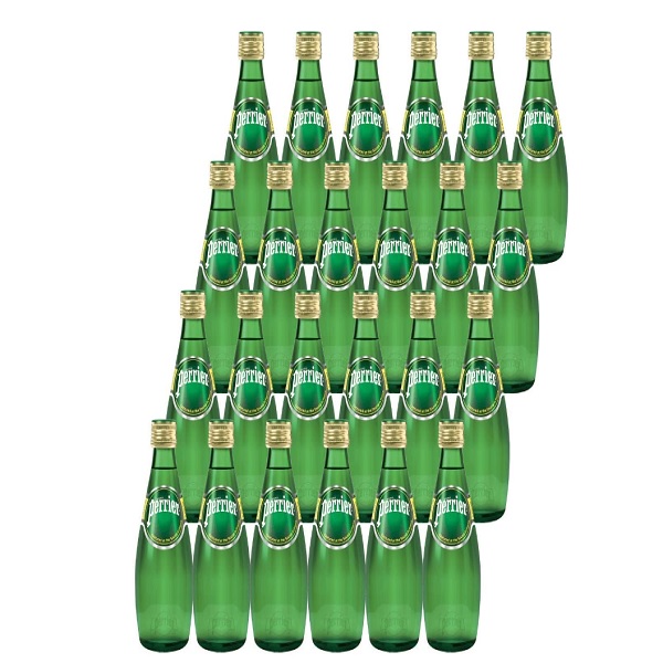 Perrier Sparkling water 200ml x 24 glass bottles