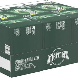 Perrier Sparkling Water Slim Can 250ml x 30 cans