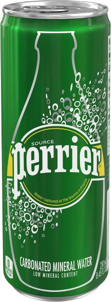 Perrier Sparkling Water Slim Can 250ml x 30 cans - Image 2