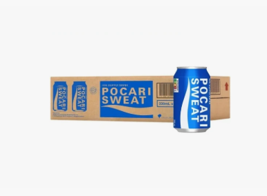 Pocari Sweat 330 ml Isotonic Drink Pack of 24 Cans