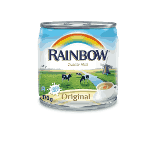 Rainbow Evaporated Milk Original 170g (Pack of 3) - Image 2