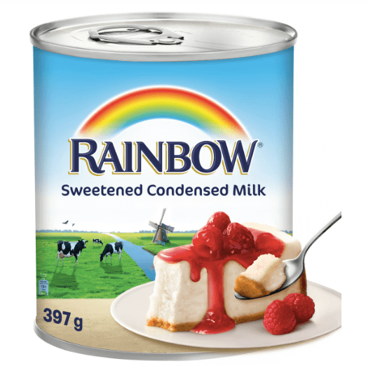 Rainbow Sweetened Condensed Milk 396g set of 3 - Image 2