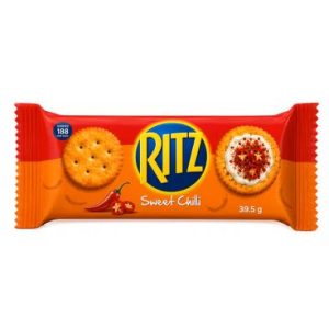 Ritz Sweet Chilli Crackers 39.6g × 12 Packs per Box