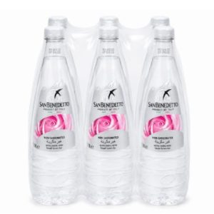 San Benedetto Still Mineral Water 1L x 6 plastic bottles