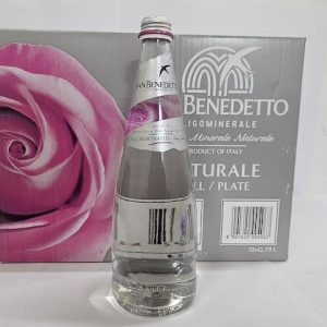San Benedetto Still Mineral Water 750 ml x 12 glass bottles