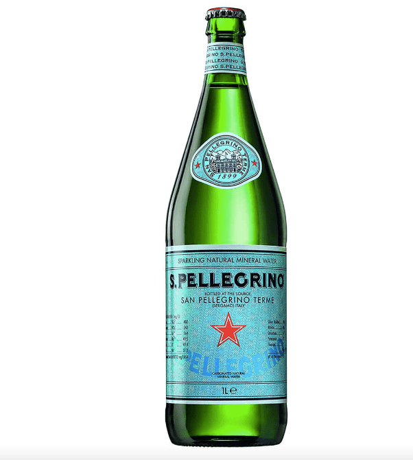 San Pellegrino Sparkling Water 1L Glass Bottle (pc)