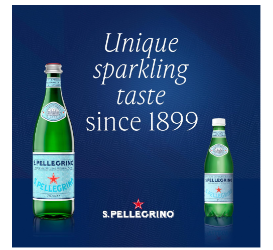 San Pellegrino Sparkling Water 1L Glass Bottle (pc) - Image 2