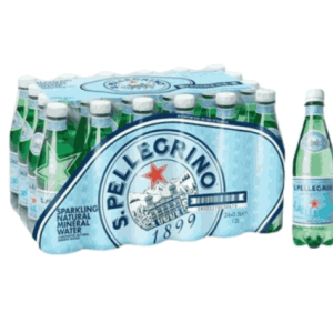San Pellegrino Sparkling Water 500 ml x 24 Plastic bottles