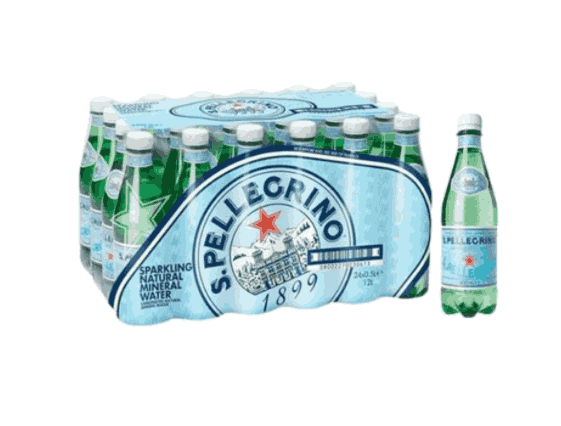 San Pellegrino Sparkling Water 500 ml x 24 Plastic bottles