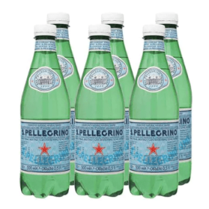 San Pellegrino Sparkling water 500ml x 6 plastic bottles