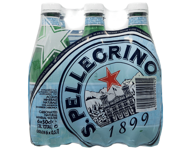 San Pellegrino Sparkling water 500ml x 6 plastic bottles - Image 3