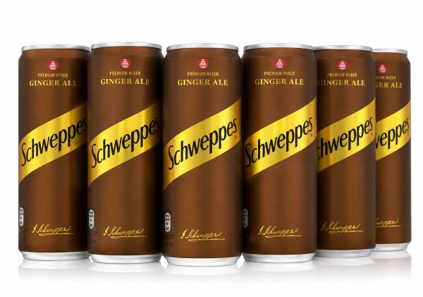 Schweppes Premium Ginger Ale 300ml x 6 cans