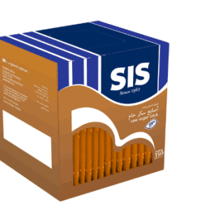 SIS Brown Sugar Sticks 350g 70 Individual Sticks per Box