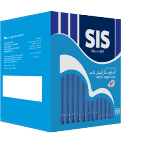 SIS White Sugar Sticks 350g 70 Individual Sticks per Box