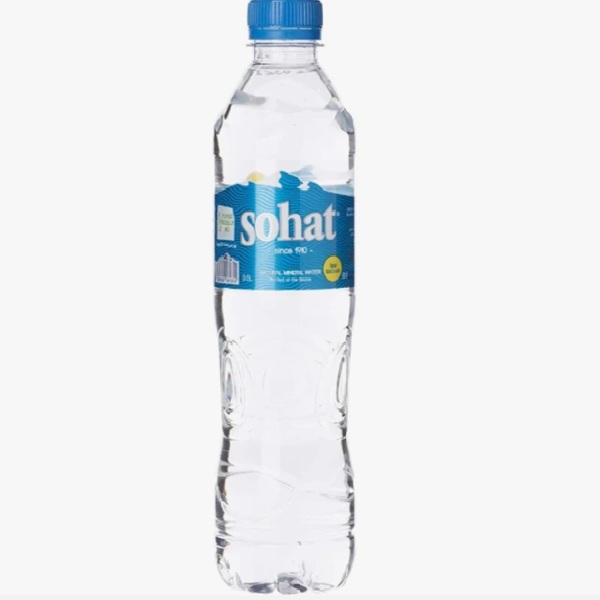 Sohat Natural Still Water 500ml x 12 plastic bottles - Image 2