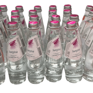 Surgiva Sparkling Water 250 ml x 24 glass bottles