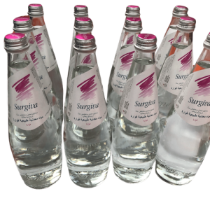 Surgiva Sparkling Water 750 ml x 12 glass bottles