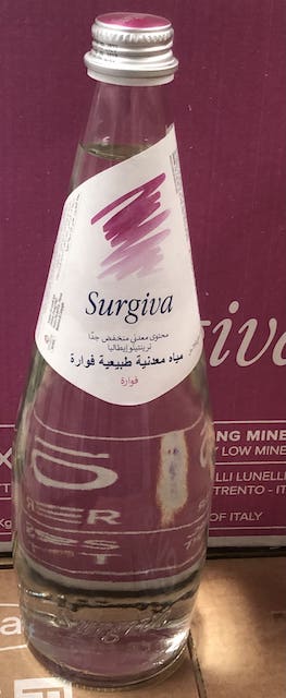 Surgiva Sparkling Water 750 ml x 12 glass bottles - Image 2