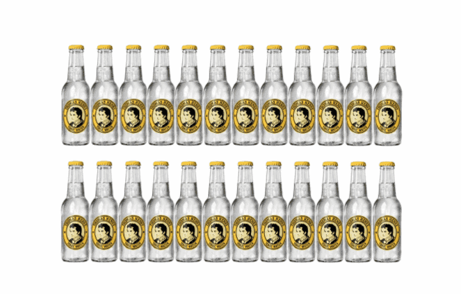 Thomas Henry Tonic Water 200ml x 24 Glass Bottles