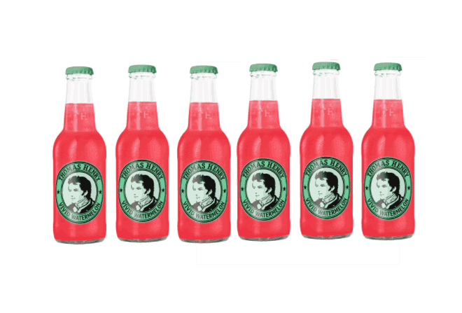 Thomas Henry Vivid Watermelon Drink 200 ml x 6 Bottles