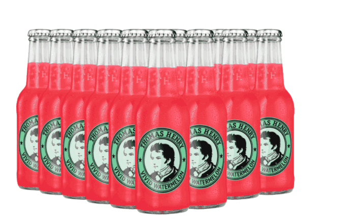 Thomas Henry Vivid Watermelon Tonic 200 ml x 24 Glass Bottles