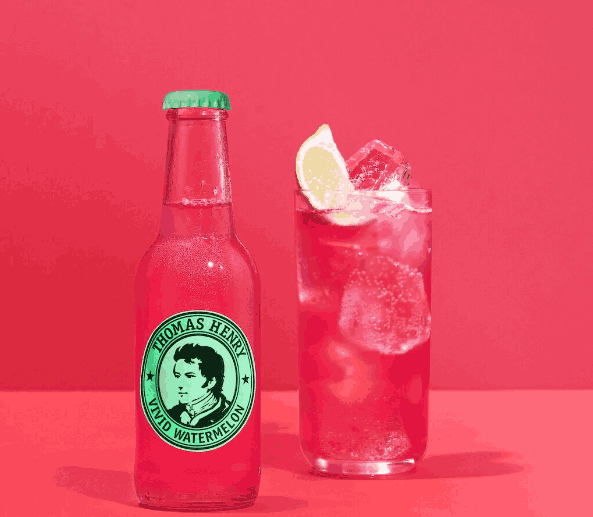 Thomas Henry Vivid Watermelon Tonic 200 ml x 24 Glass Bottles - Image 3