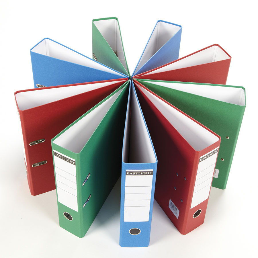 TTS A4 Lever Arch Files 10pk