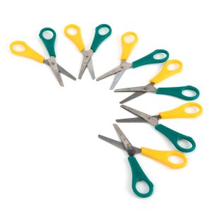 TTS Left Handed 13cm Ruler Scissors 6pk