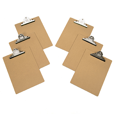 TTS Clipboards A4 - 6pk