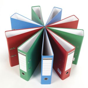 TTS Lever Arch Files A4 10pk Multicoloured