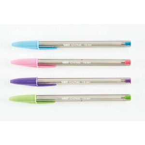 BIC Cristal Fun Ballpoint Pens 20pk Pink