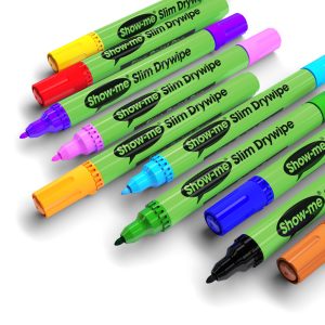Show-me Drywipe Pens - Medium Tip 50pk