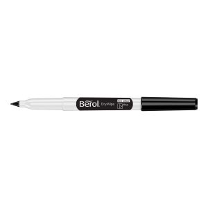 Berol Drywipe Slim Barrel Pens Fine Tip - Black 192pk