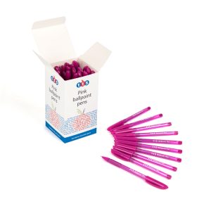 TTS Ballpoint Pens 50pk Purple