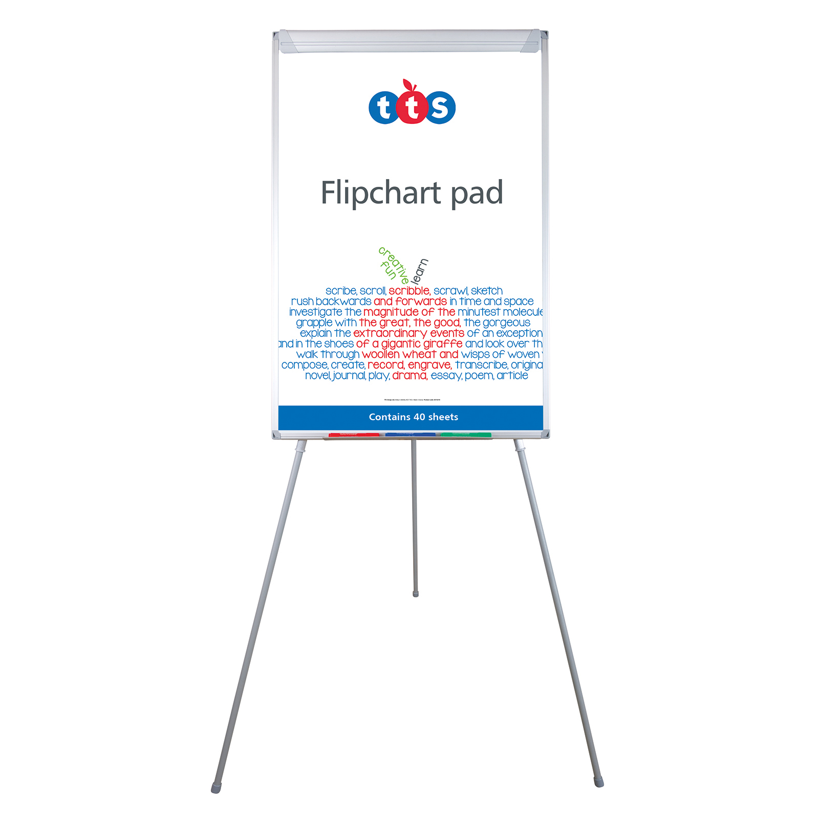 TTS Flipchart Pad 5pk