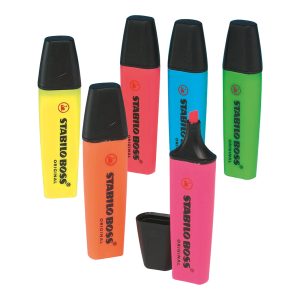STABILO Chisel Tip Highlighters 10pk Green