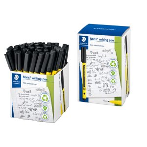 STAEDTLER Noris 307 Handwriting Pens Black 50pk