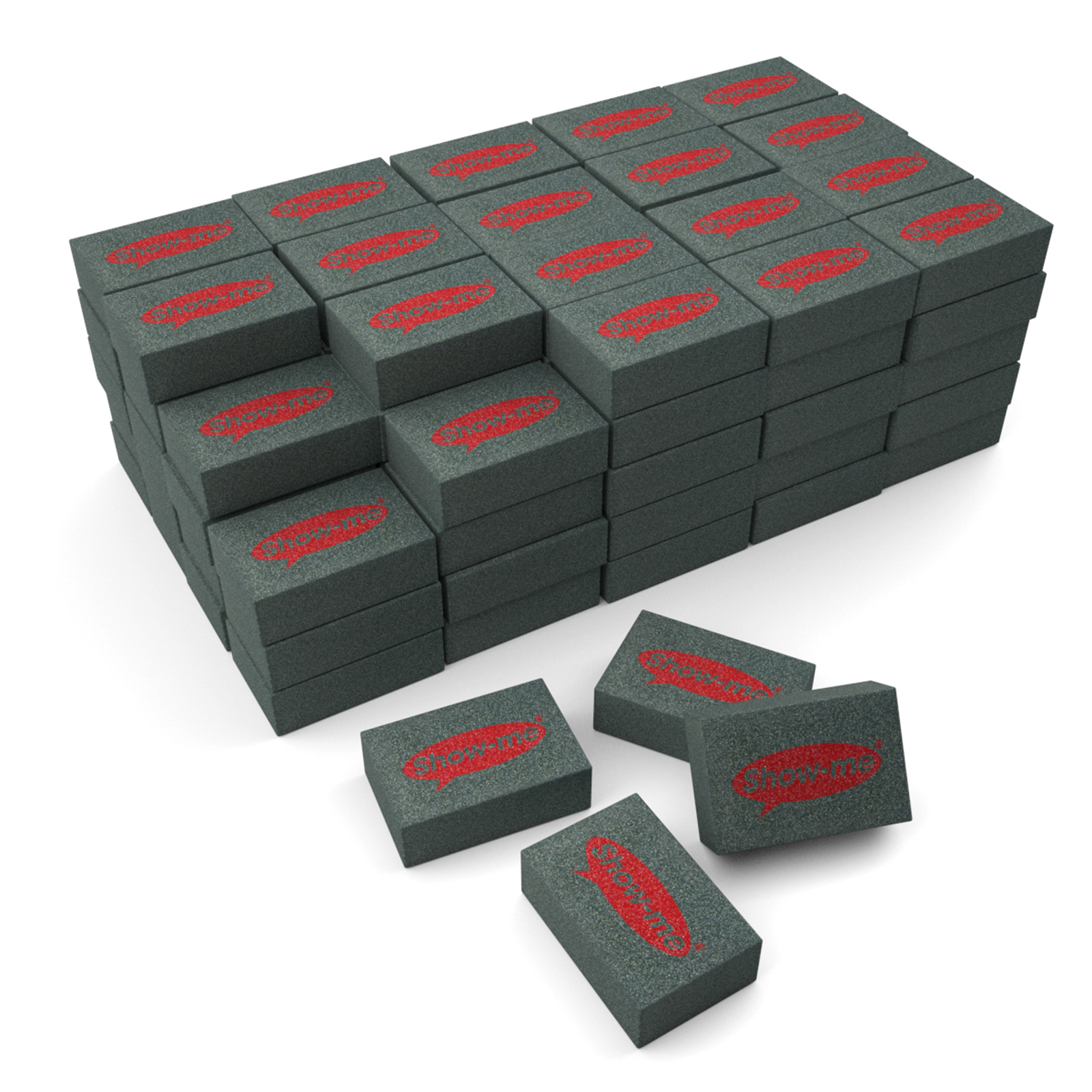 Show-me Mini Whiteboard Eraser Packs 100pk