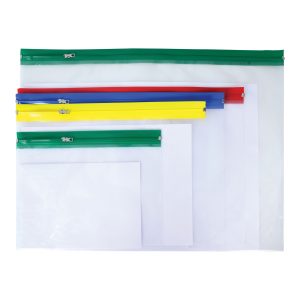 Flipfile Plastic Zip Wallets A4++ 25pk Blue