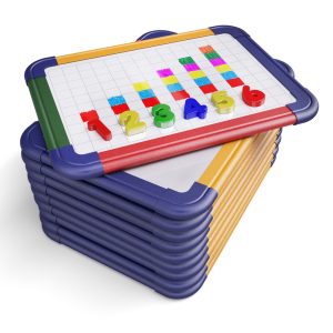 Show-me Magnetic Framed A4 Whiteboards 10pk