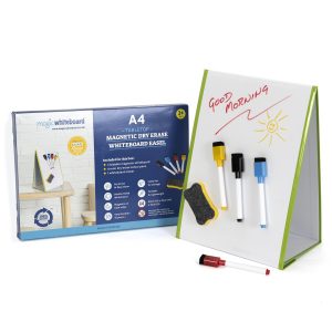 TTS Tabletop Magnetic Whiteboard Kit A3