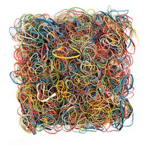 TTS Rubber Bands 245g Plain