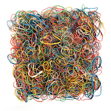 TTS Rubber Bands 245g Plain