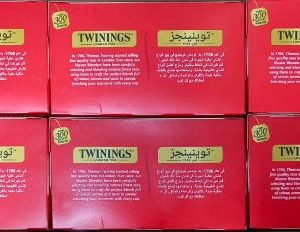 Twinings English Breakfast Tea 50 Tea Bags Box, Carton of 6 boxes