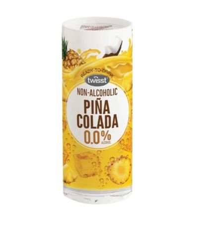 Twisst Non Alcoholic Piña Colada Ready To Drink 240ml x 12 Pack - Image 2