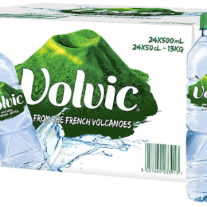 Volvic Natural Still Water 500ml x 24 plastic bottles