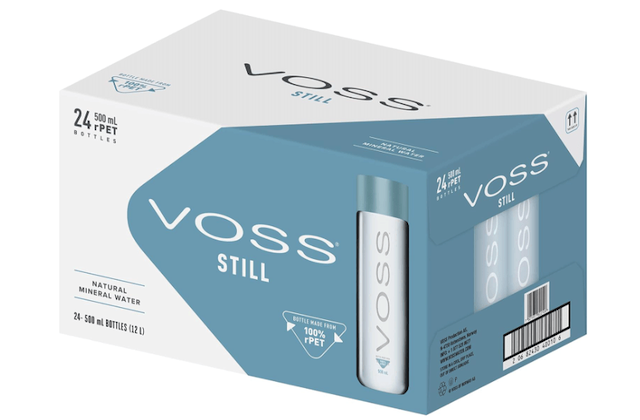 Voss Artesian Natural Mineral Water 500 ml x 24 Plastic Bottles - Image 3